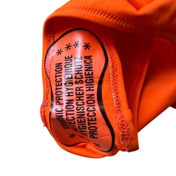 SHANI SHEMER CLARE ONE PIECE IN BRIGHT ORANGE - Picture 9 of 10